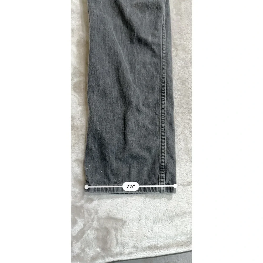 Levis 514 Jeans Mens 34x30 Gray Regular Fit Straight Utility Pockets Gorpcore